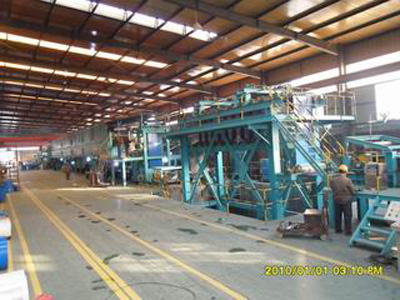 鋼板彩色涂層生產(chǎn)線(xiàn)設(shè)備——安徽項(xiàng)目60M線(xiàn)電爐、山東項(xiàng)目等等